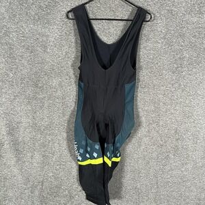 Capo Padded Cycling Bib Leggings Mens X-Large Black Group Health Team‎